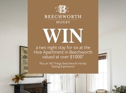 Win a 2-Night Stay for 6 People at the Hive Apartment in Beechworth