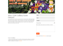 Win a $200 Cadbury Easter Hamper!