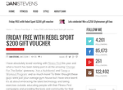 Win a $200 Rebel Sport gift card & 10 passes to Fitness First!