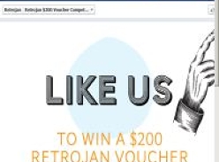 Win a $200 Retrojan voucher to spend on their new range of Nordic furniture!