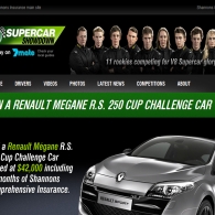 Win a 2011 Renault Megane R.S. 250 Cup