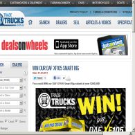 Win a 2012 DAF XF105 Super Space Cab and a DAF Exceptional Bonus Kit