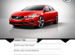 Win a 2013 Volvo S60 T5 R-Design! (25yrs & Over Only)