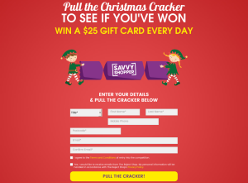 Win a $25 gift card every day!