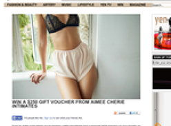 Win a $250 gift voucher from 'Aimee Cheree' Intimates!