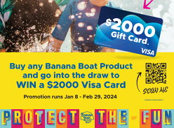 Win a $2k Visa card