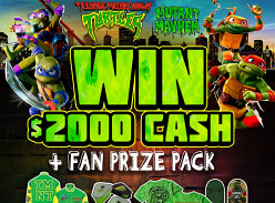 Win a $2K VISA Gift Card + TMNT Fan Prize Pack
