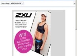 Win a 2XU Activewear prize pack worth over $230!