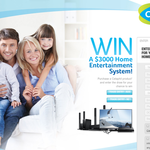 Win a $3,000 home entertainment system!