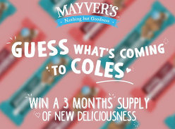 Win a 3 Month's Supply of Mayver's Products