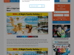 Win a 3 Night Family Holiday at Yamba's Blue Dolphin Holiday Resort