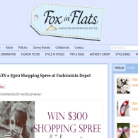 Win a $300 shopping spree at Fashionista Depot