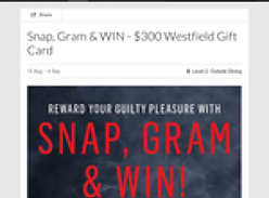 Win a $300 Westfield gift card!
