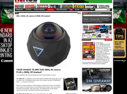 Win a 360fly 4K camera & 360fly VR headset!