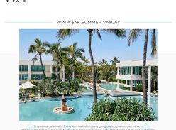 Win a $4,000 Summer Vacation