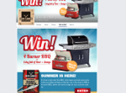 Win a 4 Burner BBQ + an Esky full of Beer & Snags!