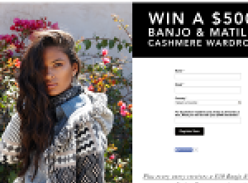 Win a $5,000 'Banjo & Matilda' Cashmere Winter Wardrobe!