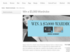 Win a $5,000 wardrobe!