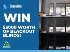 Win a $5,000 Worth of Screenaway Blackout Blinds