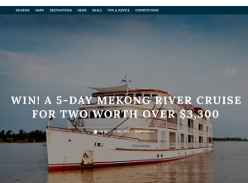 Win a 5-day Mekong River Cruise for 2 worth over $3,300!