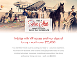 Win a 5-Star AAMI Victoria Derby Day experience!