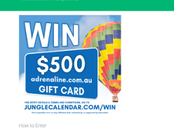 Win a $500 Adrenaline.com.au voucher!
