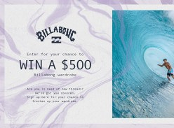 Win a $500 Billabong Voucher