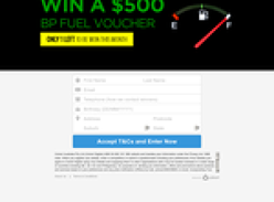Win a $500 BP fuel voucher