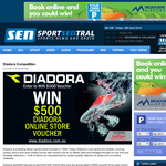 Win a $500 'Diadora' voucher!