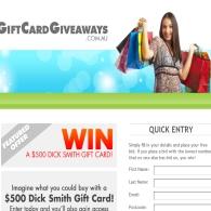 Win a $500 Dick Smith Gift Card
