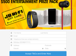 Win a $500 Entertainment Prize Pack