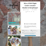 Win a $500 Flight Centre voucher!