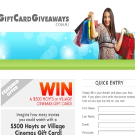 Win a $500 Hoyts or Village Gift Card