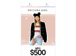 Win a $500 Kids Clothing Voucher