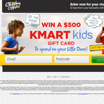 Win a $500 Kmart Kids Gift Card