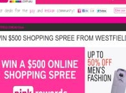 Win a $500 online shopping spree!