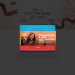 Win a $500 Pandora Gift Card