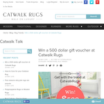 Win a $500 rug voucher!