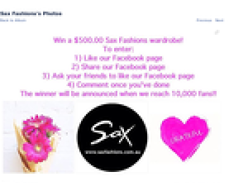 Win a $500 Sax Fashions Wardrobe