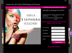 Win a $500 Sephora voucher!