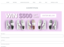 Win a $500 Shoe Voucher