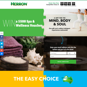 Win a $500 Spa Experience Voucher from Herron