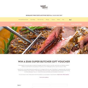 Win a $500 Super Butcher store voucher