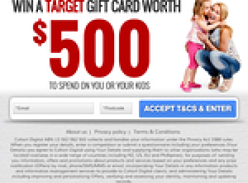 Win a $500 Target Gift Card