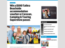 Win a $500 Tathra Beachside accommodation voucher or Caravan
