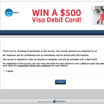 Win a $500 VISA Debit Card!