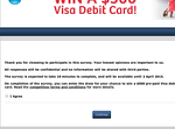 Win a $500 VISA Debit Card!