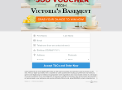 Win a $500 Voucher from Victoria's Basement
