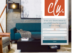 Win a $500 voucher to spend at CLU Living!
