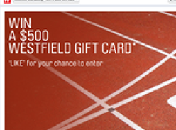 Win a $500 Westfield gift card! (In-Centre Promo)
